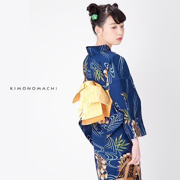 KIMONOMACHI 浴衣 レディース 大きいサイズ 浴衣 単品 京都