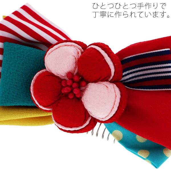 成人式 髪飾り リボン 髪飾り レッド お花とリボン リボンコーム リボン髪飾り お花髪飾り 成人式の袴に To 3187 京都きもの町 通販 Yahoo ショッピング
