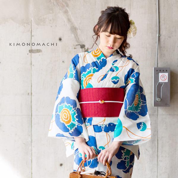KIMONOMACHI 浴衣 帯 簡単 作り帯 半幅帯 角出し風タイプ 結び帯 KIMONOMACHI 浴衣 帯 簡単 作り帯 半幅帯 角出し風タイプ 結び帯