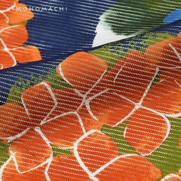 KIMONOMACHI （Prices down2）浴衣 レディース 「紫陽花 紺」綿