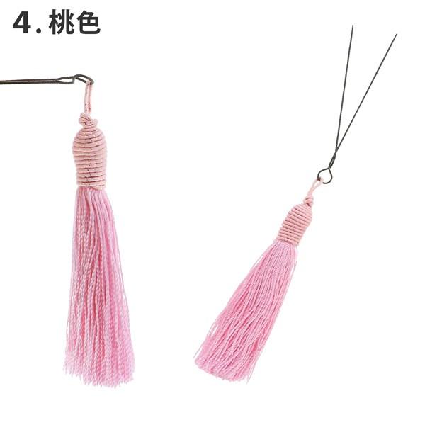 Uピン髪飾り3点セット「タッセル　房飾り　全6色　赤・白・緑・桃・山吹・群青」 髪飾り 成人式 前撮り 結婚式の振袖に 七五三髪飾りにも 髪飾りセット レトロ 振袖髪飾り【メール便不可】