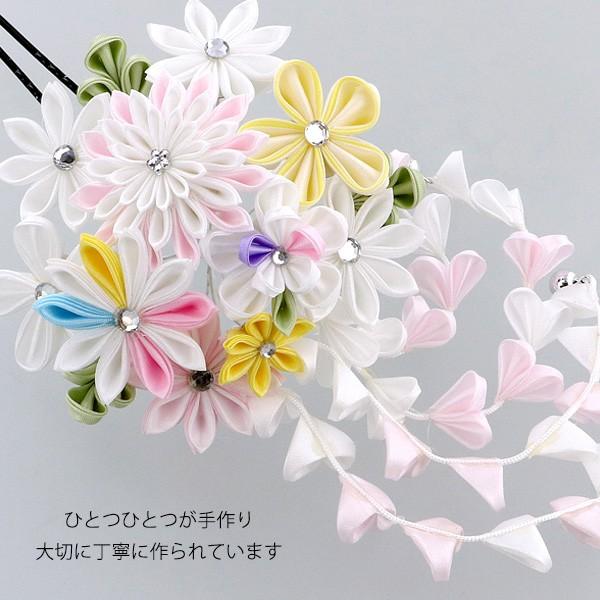髪飾り 成人式 つまみかんざし つまみ簪 白色 951 6 振袖用髪飾り お花髪飾り 成人式 卒業式 結婚式 着物 H メール便不可 京都きもの町 通販 Yahoo ショッピング