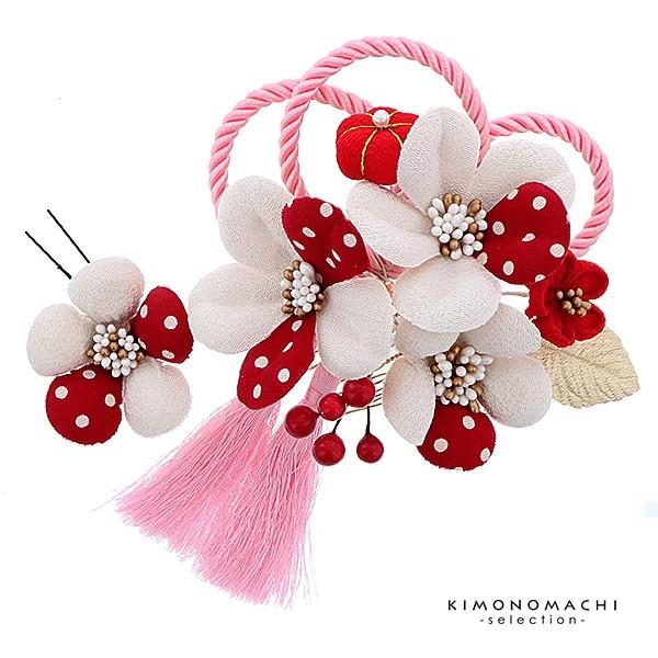 成人式 髪飾り 振袖 コームとuピン 2点セット 白と赤水玉 No 白 振袖用髪飾り お花髪飾り 成人式 卒業式 結婚式 H メール便不可 京都きもの町 通販 Yahoo ショッピング