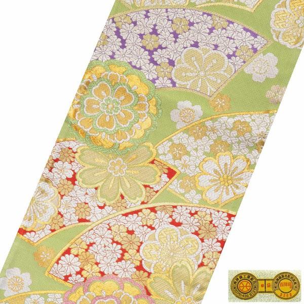 夏袋帯全通桜に源氏香文様（株）大光