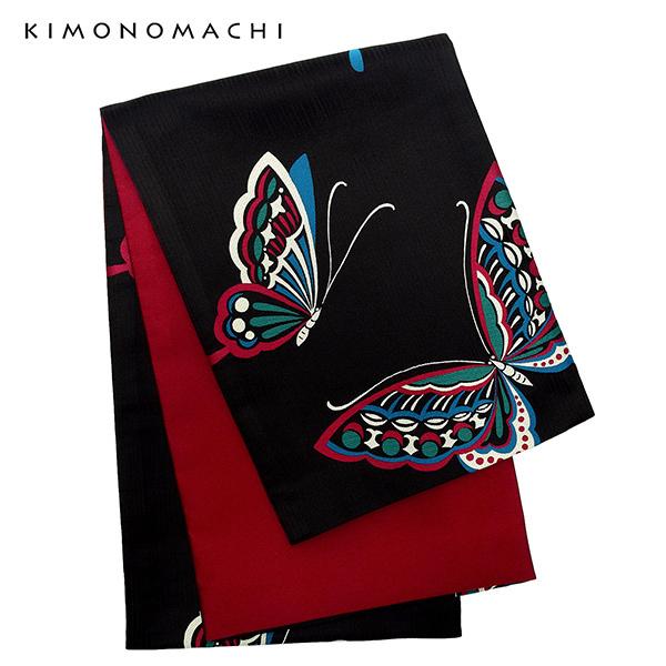 KIMONOMACHI 帯 京袋帯 単品 数量限定 オリジナル 「黒地 蝶 KIMONOMACHI 帯 京袋帯 単品 数量限定 オリジナル 「黒地 蝶