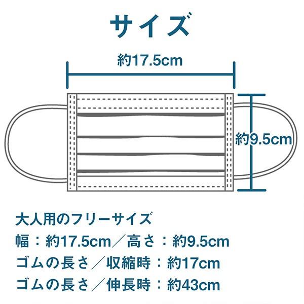 マスク 不織布 50枚 即納 白 大人 送料無料 箱「白マスク 普通サイズ