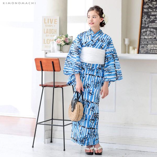 【SOU・SOU＆kimonocafe】子ども浴衣セット まんげきょう草履付き SOU・SOU＆kimonocafe】子ども浴衣セット まんげきょう草履付き
