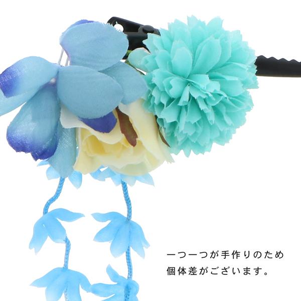 【訳アリ】【アウトレット品】 クリップ髪飾り 「プチブーケ、小花の房飾り」 ヘアアクセサリー 大人 子供 レディース 着物 和装 浴衣 カジュアル着物 七五三 女の子 ワンポイント 髪飾り単品【メール便不可】