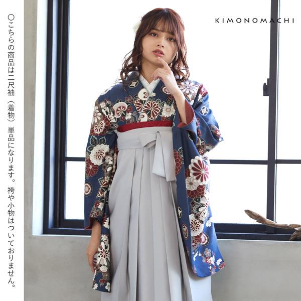 【着物と帯 時流】ヒ111ty◆単衣 洗える着物 小紋◆渋井青色 美品 2L ファッション 【着物と帯 時流】ヒ111ty◇単衣 洗える着物