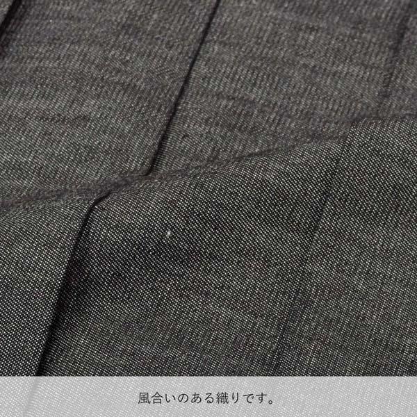 デニム袴 単品 「デニム ブラック」 卒業式 袴 レディース 行燈袴 M・L
