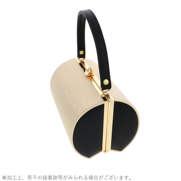振袖草履バッグセット 「シャンパンゴールド×ブラック」 Fサイズ 振袖