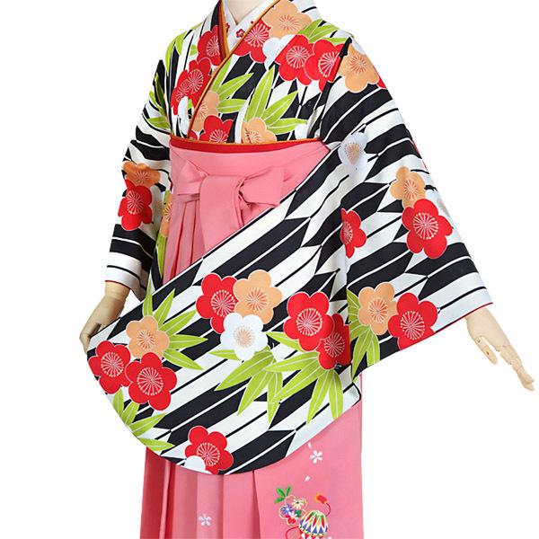 商談中】ジュニア 子供 着物 / 扇子 流水文様 梅 橘 商談中】ジュニア