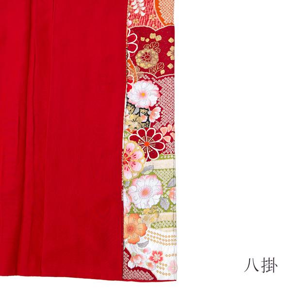 新古品)お仕立て上がり 振袖単品 「黒紫 雲取りに辻が花」 振り袖 着物
