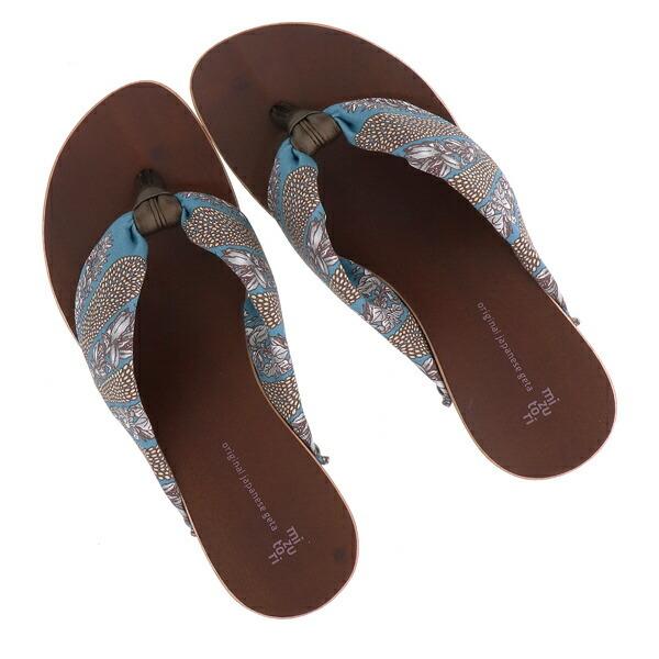 mizutori 下駄 レディース 「ひらけ!ゴマ/シフォンカーフブロンズ(koha*)」 みずとり 水鳥 女性下駄単品 日本製 足が痛くなりにくい 履き心地の良い下駄 女下駄 女性 浴衣・夏着物に 浴衣下駄 【メール便不可】