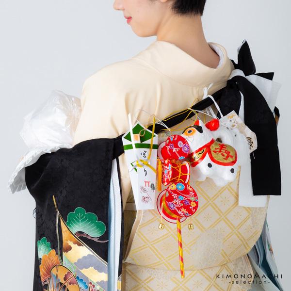 お宮参り用着物と小物セット（男の子） お宮参り用 フードセット 小物セット 男の子 前掛け（スタイ