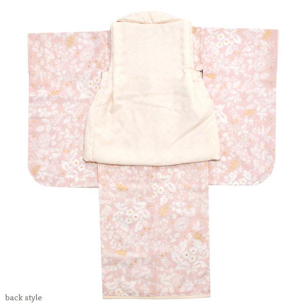 七五三 着物 3歳 女の子 ブランド被布セット kamishibai 「アイボリー