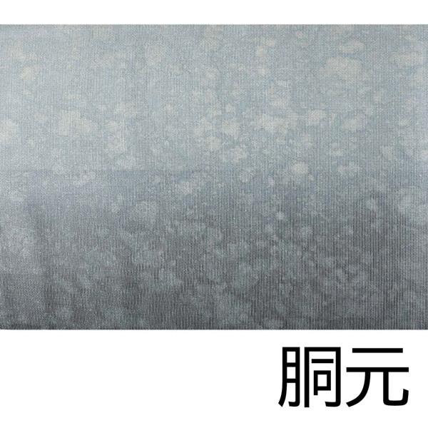 【中古品】仕立て上がり 袋帯 「グレー　芭蕉羅　箔無地」 羅 洒落帯 【メール便不可】