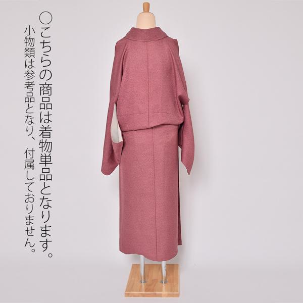 Prices down）着物 中古 江戸小紋 単品「「今様色 蓑亀」仕立て上がり