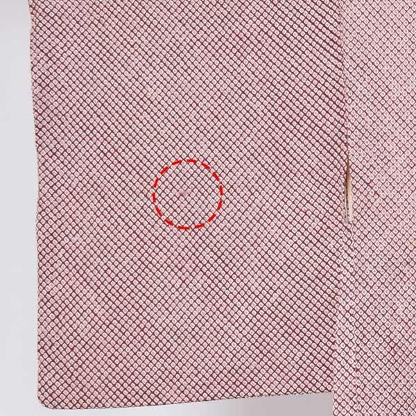 正絹総絞り羽織　Sサイズ　未使用に近い Prices down）(中古品)羽織 「紫 鹿の子絞り」 正絹 総絞り 羽織り
