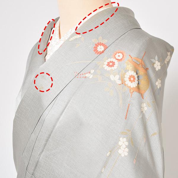 大幅値下げ 　新品【御仕立上】正絹 手刺繍入友禅訪問着袷 大幅値下げ 新品【御仕立上】正絹 手刺繍入友禅訪問着袷
