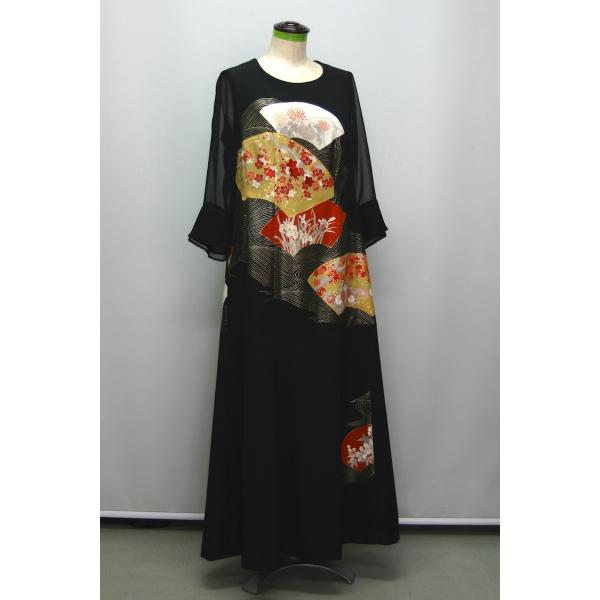 076一点物の正絹留袖ドレス 留袖ドレス 着物リメイクドレス 和ドレス 結婚式 参列 母親 親族 フォーマルドレス ワンピース 正絹 日本製 送料無料 15号 Buyee Buyee Japanese Proxy Service Buy From Japan Bot Online