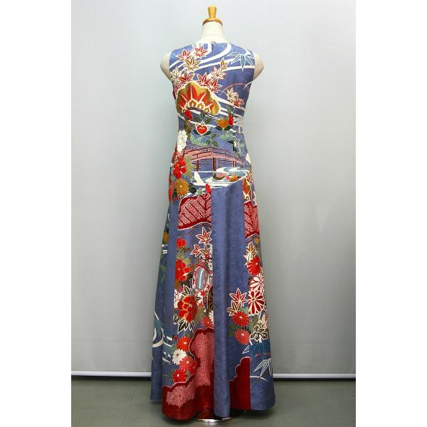 一点物の正絹振袖ドレス 着物ドレス 着物リメイクドレス 和ドレス 結婚式 参列 親族 パーティードレス ワンピース 正絹 日本製 送料無料 9号 Buyee Buyee Japanese Proxy Service Buy From Japan Bot Online