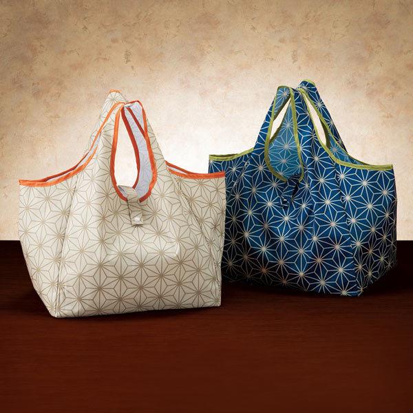はなえみ マチ広 エコバッグ 大容量 おしゃれ 和柄 折り畳み式