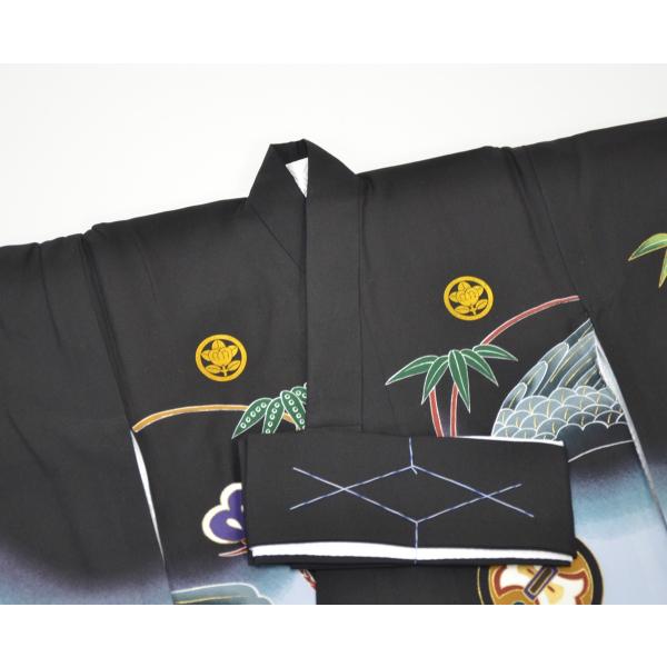 家紋入れ 金色 お宮参り着物 男の子 黒 男児 子供 初着 産着 祝着 Buyee Buyee 日本の通販商品 オークションの代理入札 代理購入