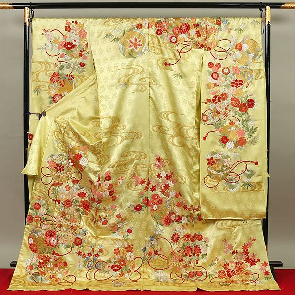 和遊館】即決efa2029 お仕立て付き！豪華超細密手刺繍『尾峨佐染繍 