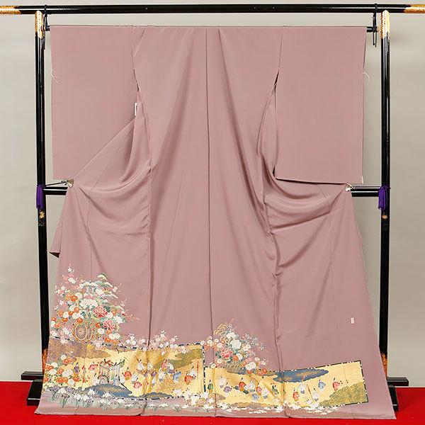 和遊館】即決eha2313 お仕立て付き！浜ちりめん本加工色留袖 : 和遊館  