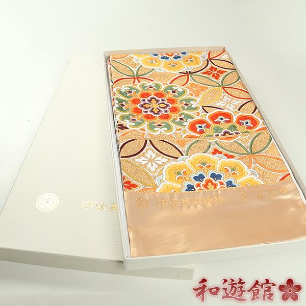 和遊館】即決ofa2237 お仕立て付き！逸品！西陣『河合美術織物』謹製