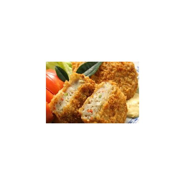 ご家庭でカラッと揚げるだけ、簡単に本場の味！名称 冷凍フライ類原材料名 魚肉、パン粉、玉葱、ニンジン、キャベツ、澱粉、卵白、食塩、砂糖、調味料（アミノ酸等）ほか内容量 ５枚入(1枚85g）×2袋賞味期限 4ケ月保存方法 −１８℃以下で保存し...