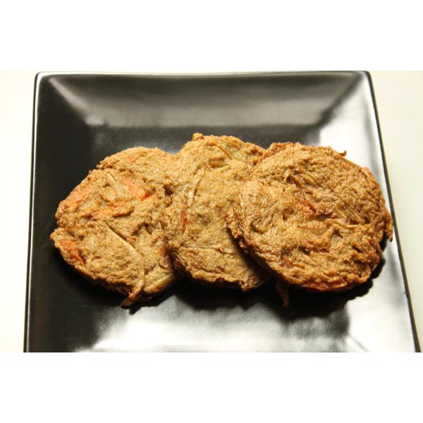 内容量 1枚100g賞味期限 (未開封)4〜5日保存方法 10℃以下で保存（要冷蔵）調理方法 生でもお召し上がりできます。原材料 魚肉（国産、外国産）、ごぼう、玉ねぎ、人参、馬鈴薯でん粉、なたね油、食塩、卵白、ぶどう糖、発酵調味料/調味料（...