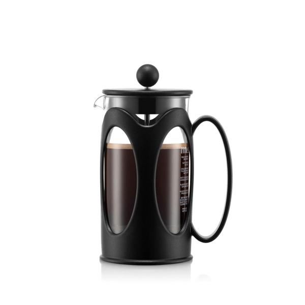 BODUM ボダム コーヒーメーカー コーヒープレス KENYA ケニア フレンチプレス コーヒーメーカー 350ml ブラック ステンレスフィルタ