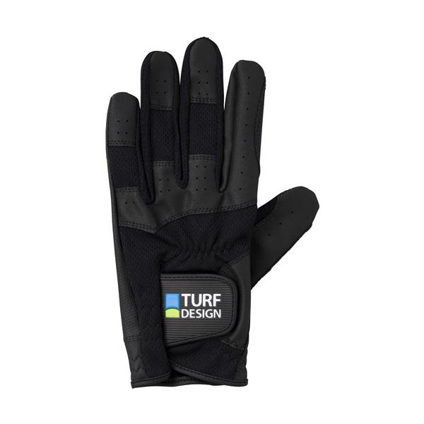 他サイト： 朝日ゴルフ AS TDGL-2170 メンズグローブ TURFDESIGN ブラック AS TDGL2170の商品画像