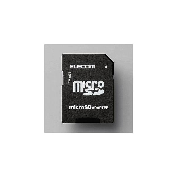 エレコム MF-ADSD002 WithMメモリカード変換アダプタ microSD to SD