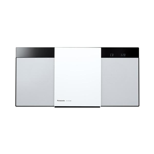 パナソニック SC-HC320-W コンパクトステレオシステム ホワイト
