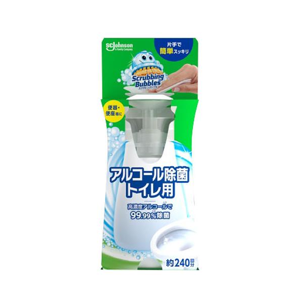 ジョンソン スクラビングバブル アルコール除菌トイレ用 本体 300ML