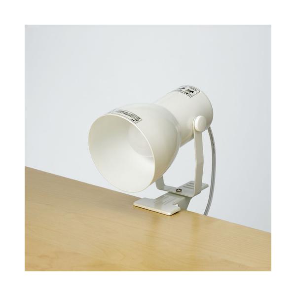 ELPA SPOT-BNE26C(PW) クリップライト 上下左右の角度調整可能 電球なし  49