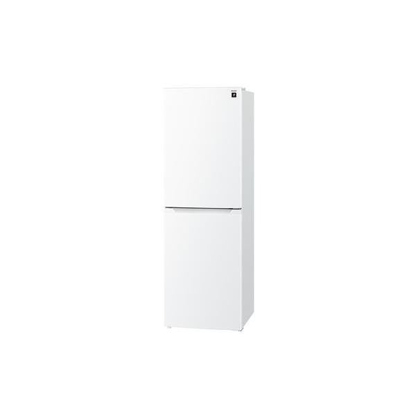 シャープ SJ-BD23R-W 2ドアドア冷蔵庫 (230L・右開き) マットホワイト 