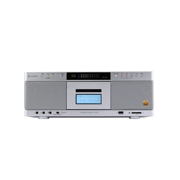 東芝 AX-KCR90(S) CDラジカセ 40Wスピーカーシステム搭載 ハイレゾ対応