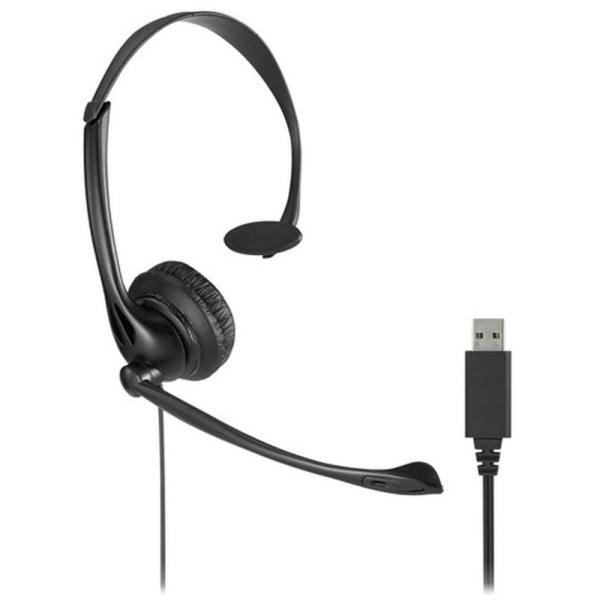 Kensington K80100JP USB接続片耳ヘッドセット(マイク／音量