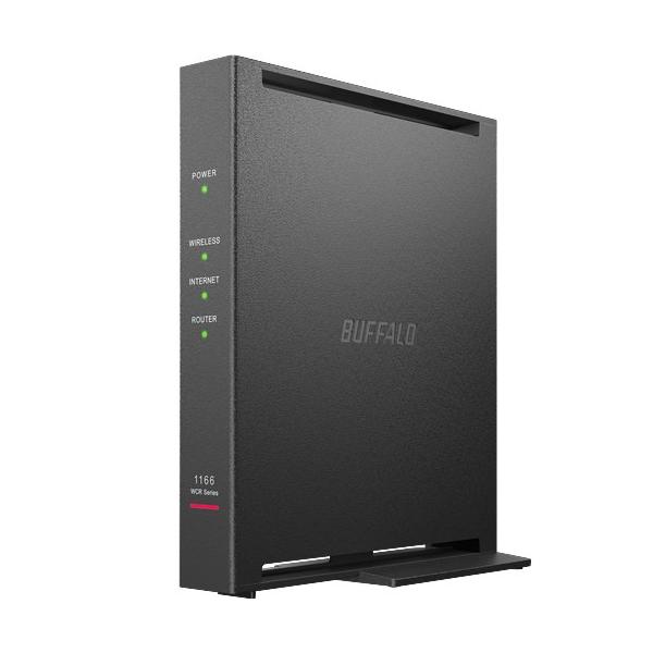 BUFFALO WCR1166DHPL Wi-Fiルーター Wi-Fi 5(11ac)対応 ブラック