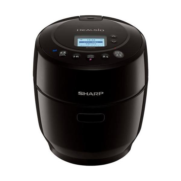 t*i様 SHARP ヘルシオ KN-HW10G-B 自動調理鍋 シャープ KN-HW10G-B 自動調理鍋 ホットクック 1.0L ブラック