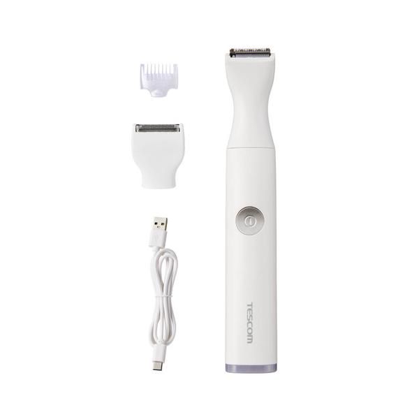 テスコム TT463A-W VIOシェーバー TESCOM VIO 充交両用 3アタッチメント 高速充電 ホワイト