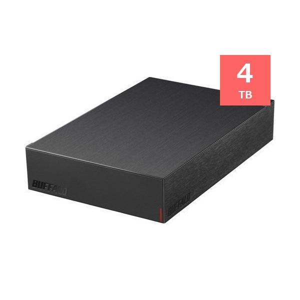 バッファロー HD-LE4U3-BB 3.5inchHDD 4TB 黒