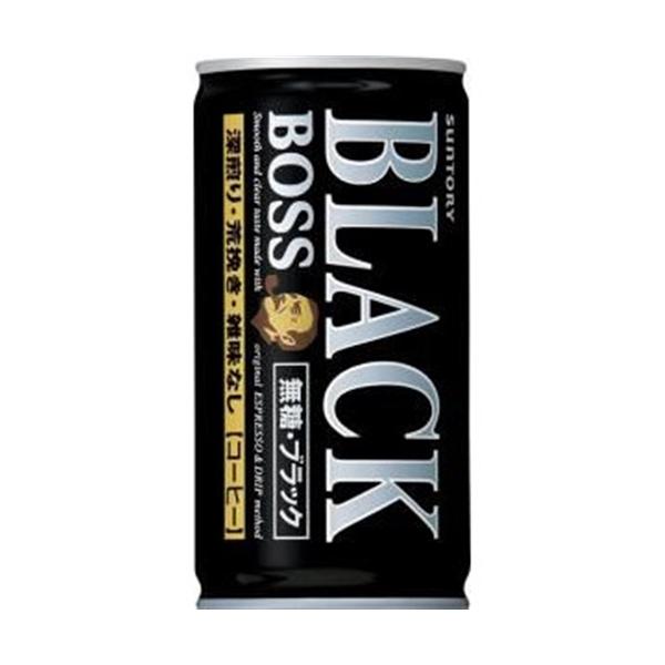 他サイト： サントリー ボス無糖ブラック 185g ×30本【セット販売】の商品画像