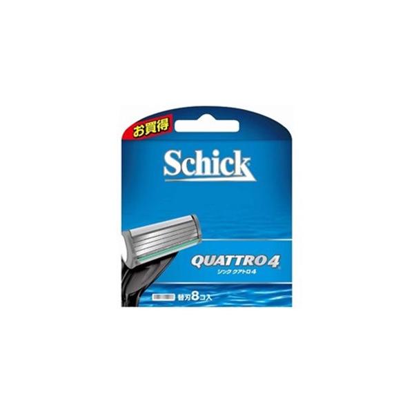 シック クアトロ4替刃(8個入) 4箱セット Amazon.co.jp: シック Schick クアトロ4 エナジー 替刃8個