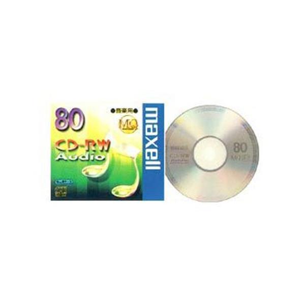 マクセル CD-RWA80MQ1TP 音楽用CD-RW80分 1枚 55