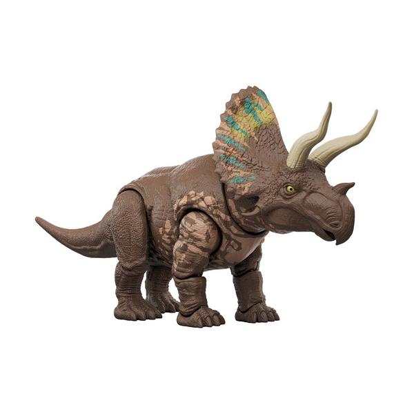 ジュラシックワールド トリケラトプス　マテル マテル ジュラシック・ワールド ビッグアクション！エオトリケラトプス